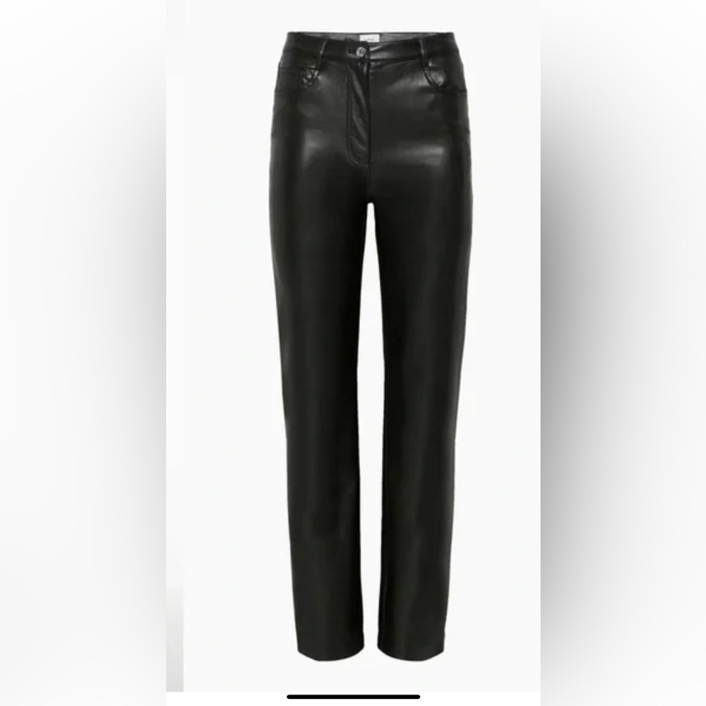 Wilfred Black Faux Leather Pants
The Melina